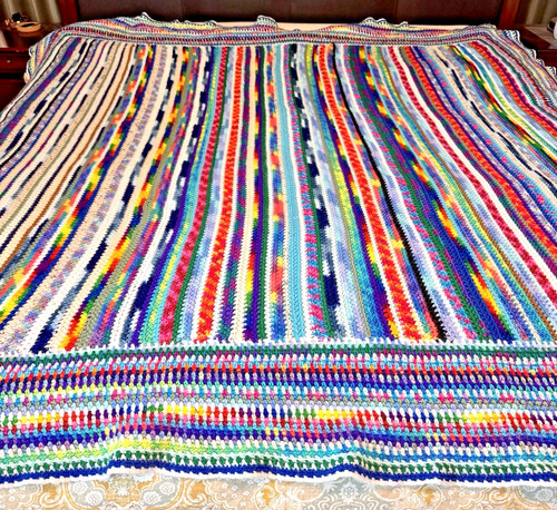 Enorme coperta afgana - enorme,