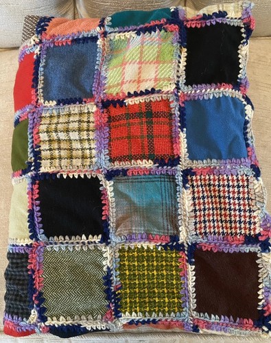 Coperta patchwork vintage