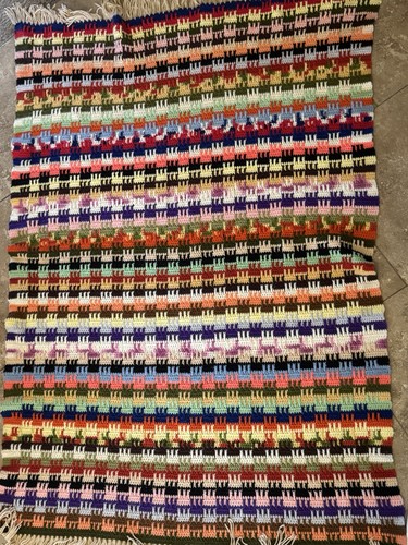 Coperta vintage fatta mano - vintage,