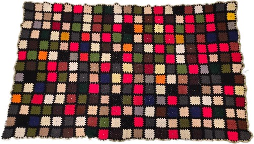 Coperta afgana quadrata