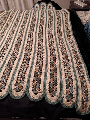 Coperta all uncinetto vintage - coperta,