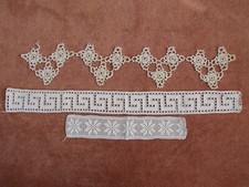 (3) Pezzi vintage per bordi in