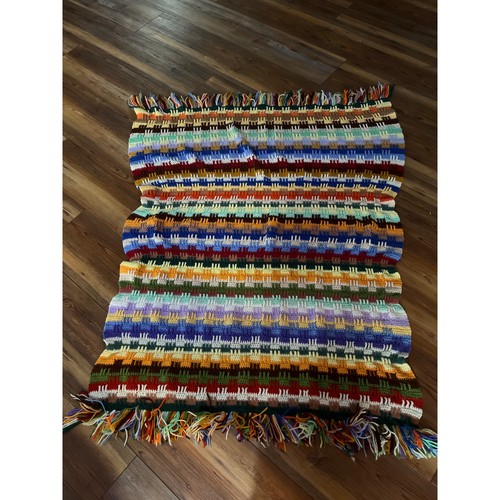 Coperta afgana vintage fatta - , a