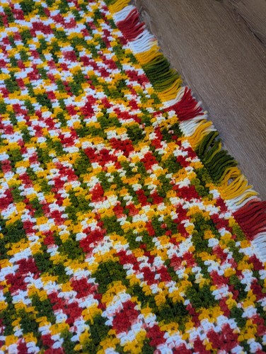 Coperta vintage all uncinetto - coperta,