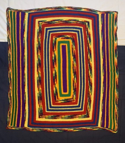 Coperta afgana vintage fatta - , a