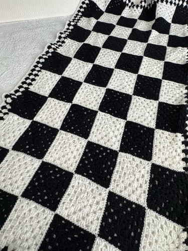 Coperta scacchiera fatta - , a
