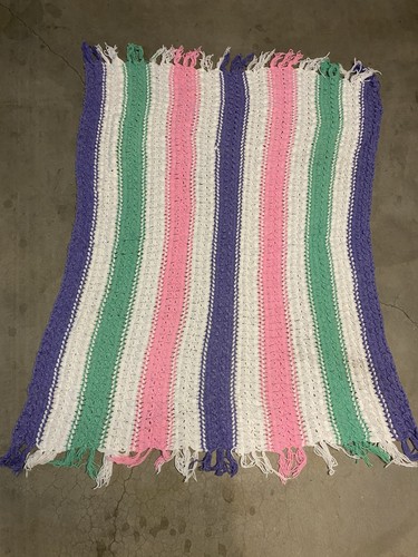Coperta vintage uncinetto