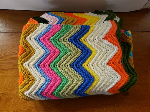 Trapunta vintage multicolore
