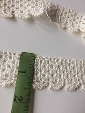 Frammento bordo tondo pizzo