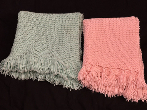 Set afghani verde rosa - 2,