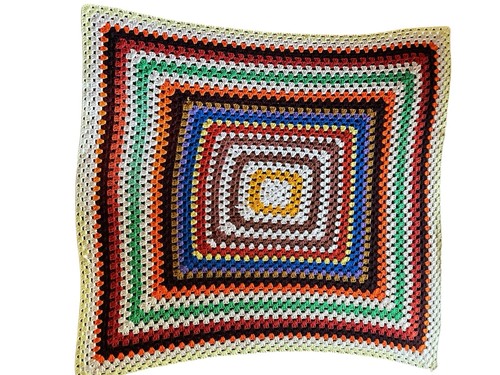 Coperta quadrata fatta mano - coperta,