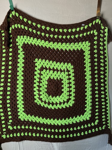 Francobollo coperta uncinetto - coperta,